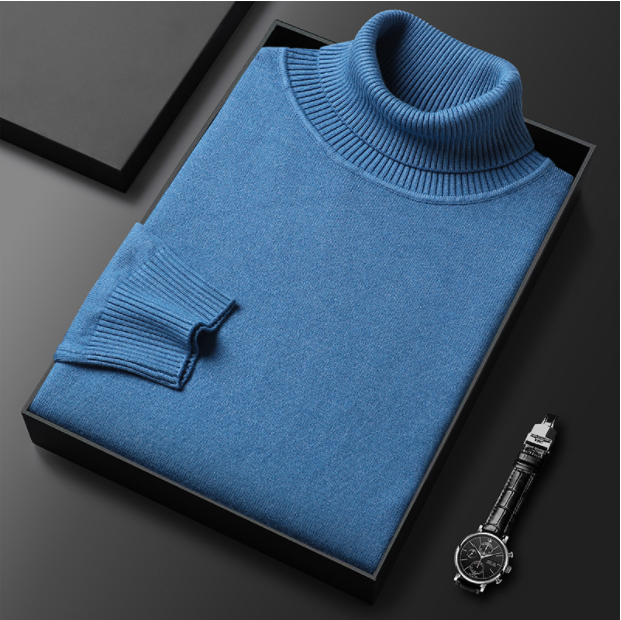 🔥Luxury Cashmere Sweater for Men | Ultra-Soft Merino Wool, Modern Fit for Business & Casual Wear👔🎯