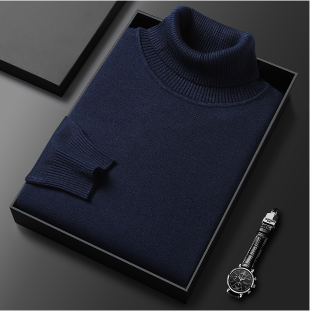 🔥Luxury Cashmere Sweater for Men | Ultra-Soft Merino Wool, Modern Fit for Business & Casual Wear👔🎯