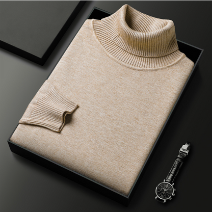 🔥Luxury Cashmere Sweater for Men | Ultra-Soft Merino Wool, Modern Fit for Business & Casual Wear👔🎯