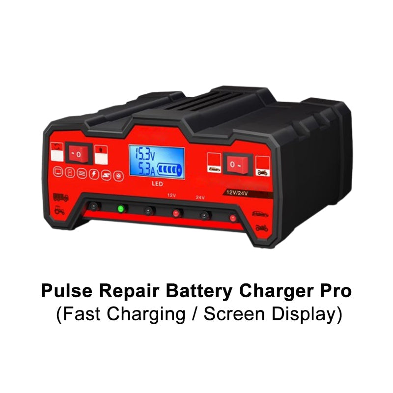 Automotive Intelligent Pulse Repair Battery Charger