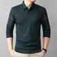 Men's Lapel Faux Two-Piece Warm Top（50% OFF）