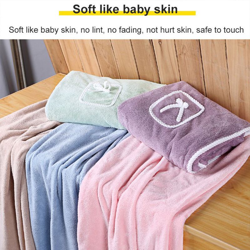 🔥Limited Special Sale 60%OFF🛀Faux Coral Fleece Absorbent Bath Towel - Nice Gift🎀