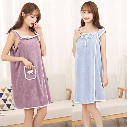 🔥Limited Special Sale 60%OFF🛀Faux Coral Fleece Absorbent Bath Towel - Nice Gift🎀