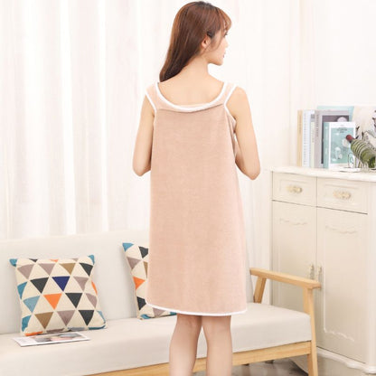 🔥Limited Special Sale 60%OFF🛀Faux Coral Fleece Absorbent Bath Towel - Nice Gift🎀