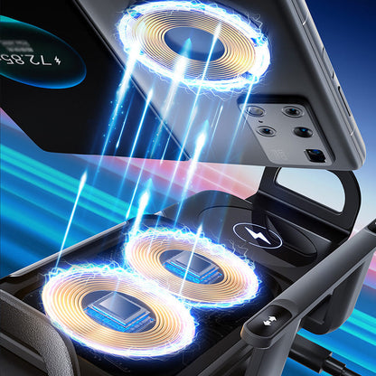 📱Last Day Special Sale 49% OFF⚡High Intelligent Folding Screen Car Wireless Charging Phone Holder