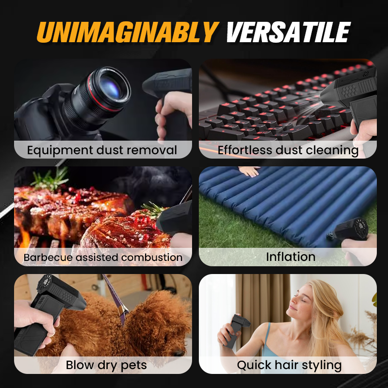 🔥Hot Sale🔥New Improved High Speed Powerful Fan