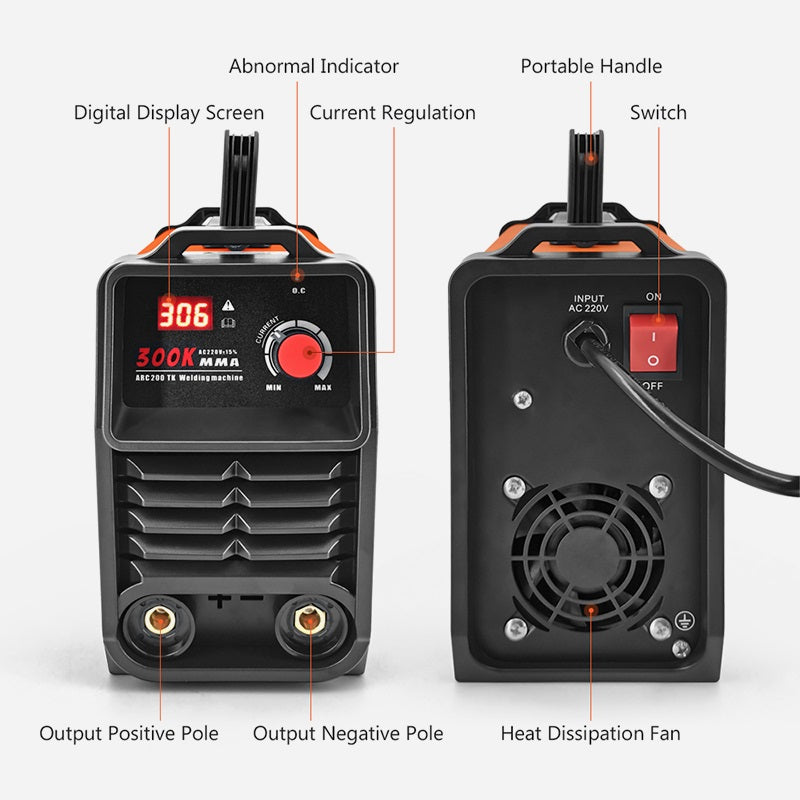 🔥[Free shipping]🔥Portable Inverter Welding Machine with LCD Display