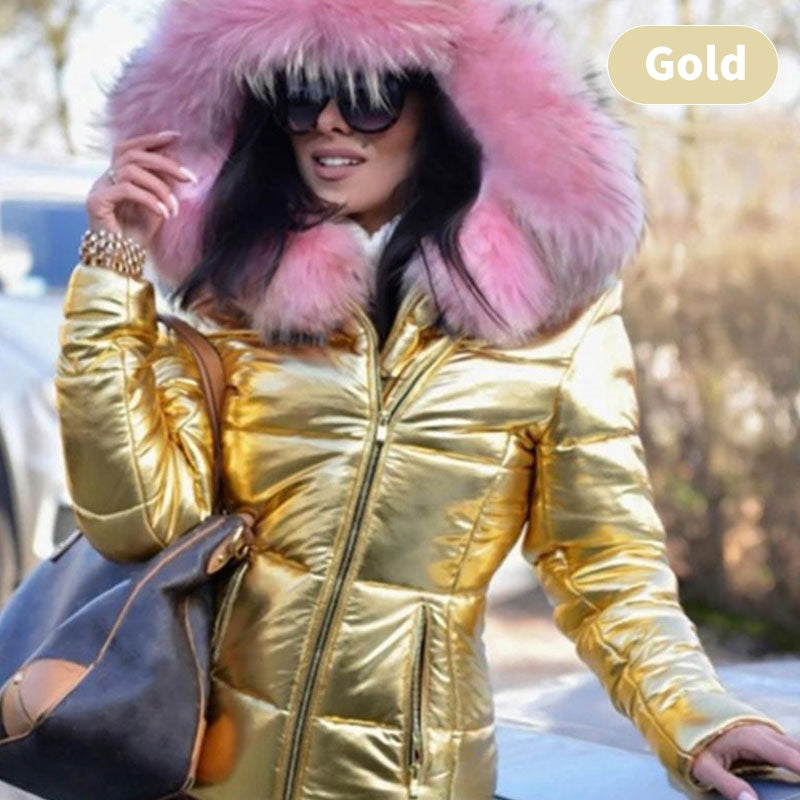 🐏 2025 New warm and thick fur trench coat, which makes your winter both stylish and warm