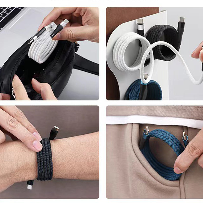 🔋Magnetic Auto Storage Fast Charging Cable for Vehicles⚡