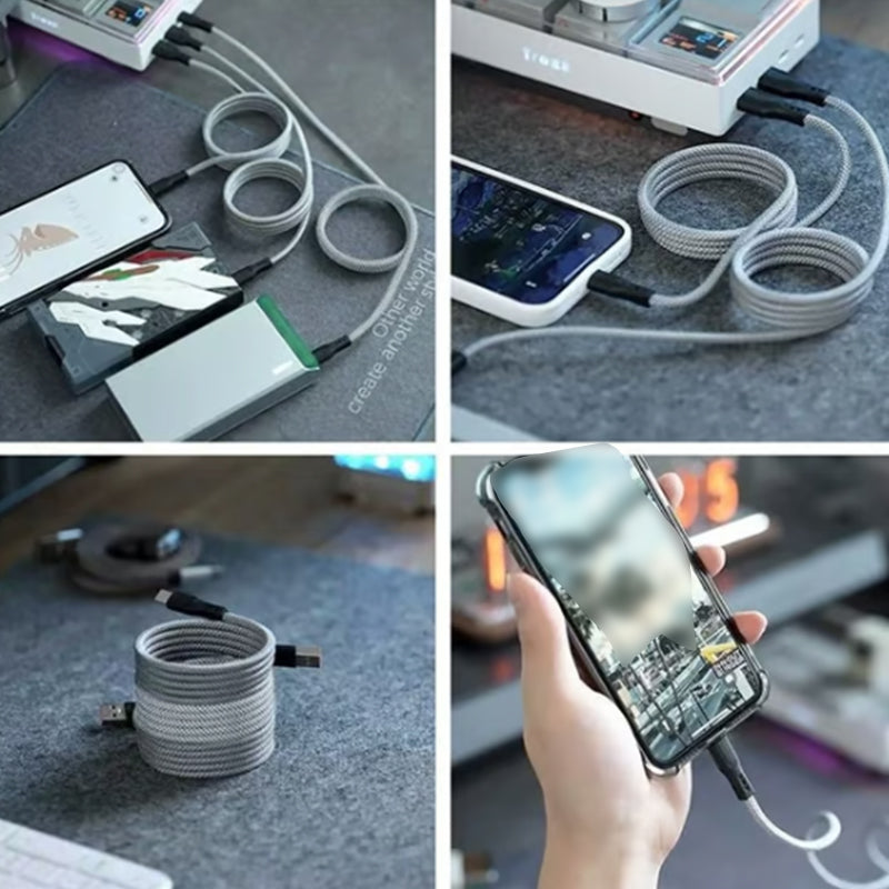 🔋Magnetic Auto Storage Fast Charging Cable for Vehicles⚡