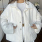 🌹Winter Hot Sale 49% Off🌹Women's Loose Plush Lapel Winter Coat⏰Free Shipping for A Limited Time