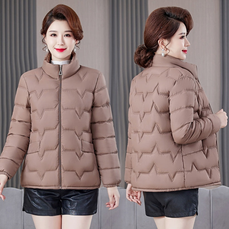 ❄️Winter Specials❄️Women's Warm Stand Collar Quilted Puffer Jacket