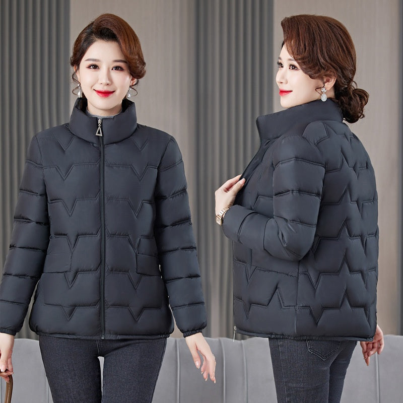 ❄️Winter Specials❄️Women's Warm Stand Collar Quilted Puffer Jacket