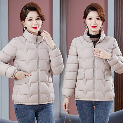 ❄️Winter Specials❄️Women's Warm Stand Collar Quilted Puffer Jacket