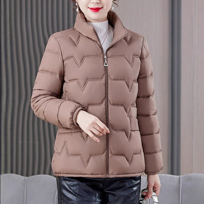 ❄️Winter Specials❄️Women's Warm Stand Collar Quilted Puffer Jacket