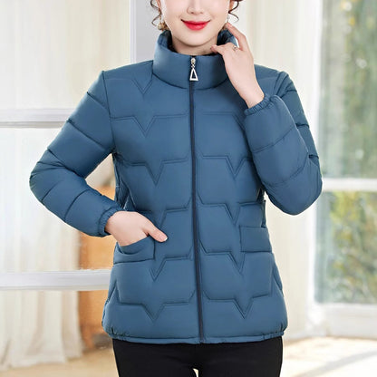 ❄️Winter Specials❄️Women's Warm Stand Collar Quilted Puffer Jacket