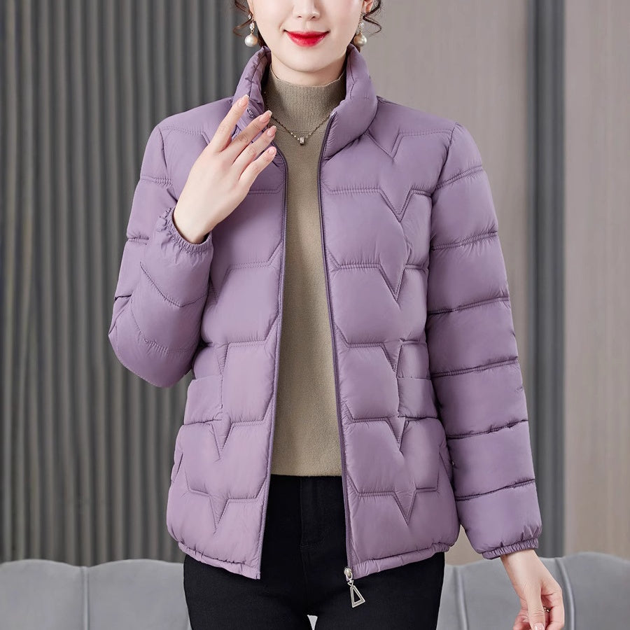 ❄️Winter Specials❄️Women's Warm Stand Collar Quilted Puffer Jacket