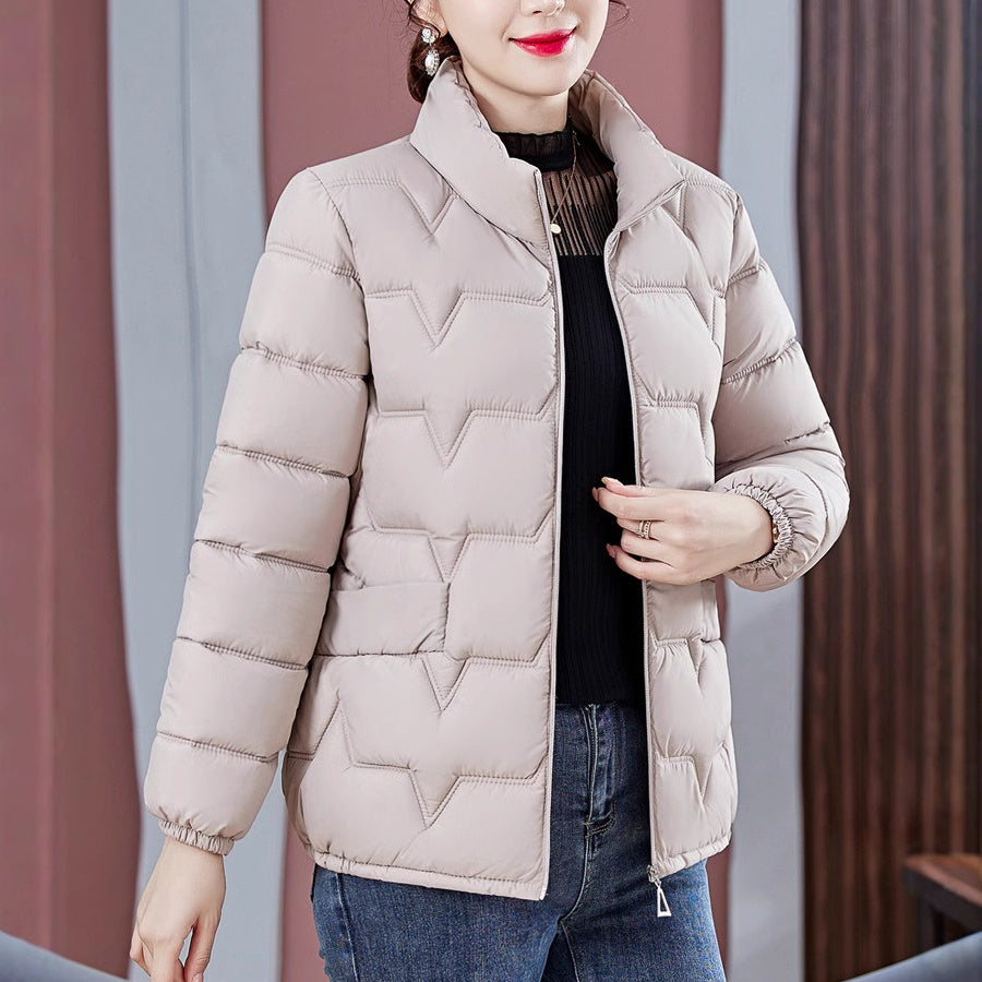 ❄️Winter Specials❄️Women's Warm Stand Collar Quilted Puffer Jacket