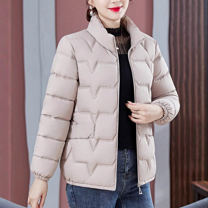 ❄️Winter Specials❄️Women's Warm Stand Collar Quilted Puffer Jacket