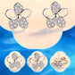 💝The Best Christmas Gift🎁Stylish S925 Silver Zircon One-week Earrings Set (6 Pairs) - Nice Gift