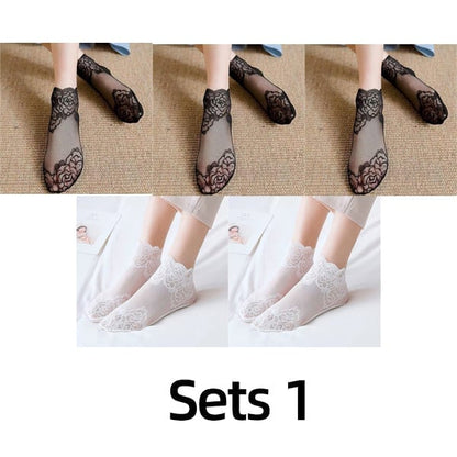 🔥2024🎁NEW LADIES FASHION LACE SOCKS🧦🎁-49% OFF