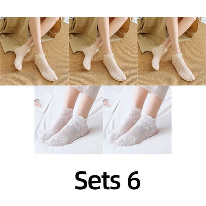 🔥2024🎁NEW LADIES FASHION LACE SOCKS🧦🎁-49% OFF