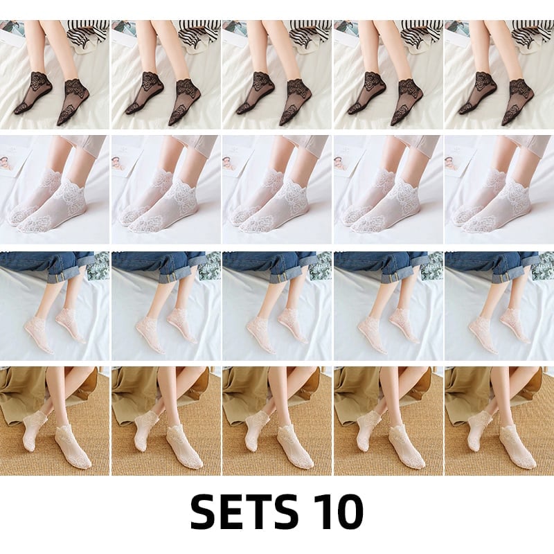 🔥2024🎁NEW LADIES FASHION LACE SOCKS🧦🎁-49% OFF