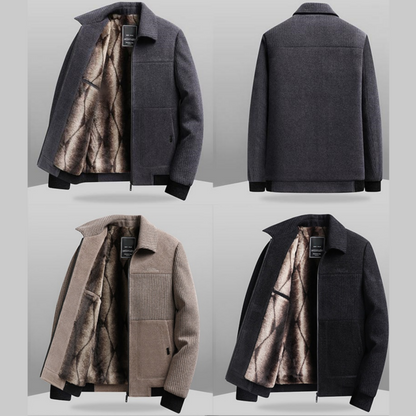 ❄️Winter Specials❄️ Men's Trendy Warm Jacket with Zipper