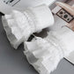 Detachable Elastic Lace Fake Sleeve Cuffs