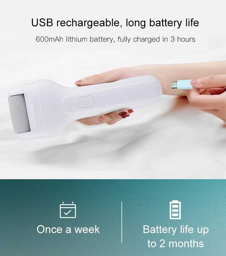 🔥Hot Sale - 50% OFF💕Rechargeable Electric Foot Callus Remover