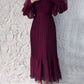 🎅Xmas Sales - 50% OFF🎄Sophisticated long pleated dress