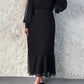 🎅Xmas Sales - 50% OFF🎄Sophisticated long pleated dress