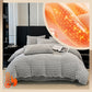 Winter Fluffy Plush Milk Velvet Comforter Set