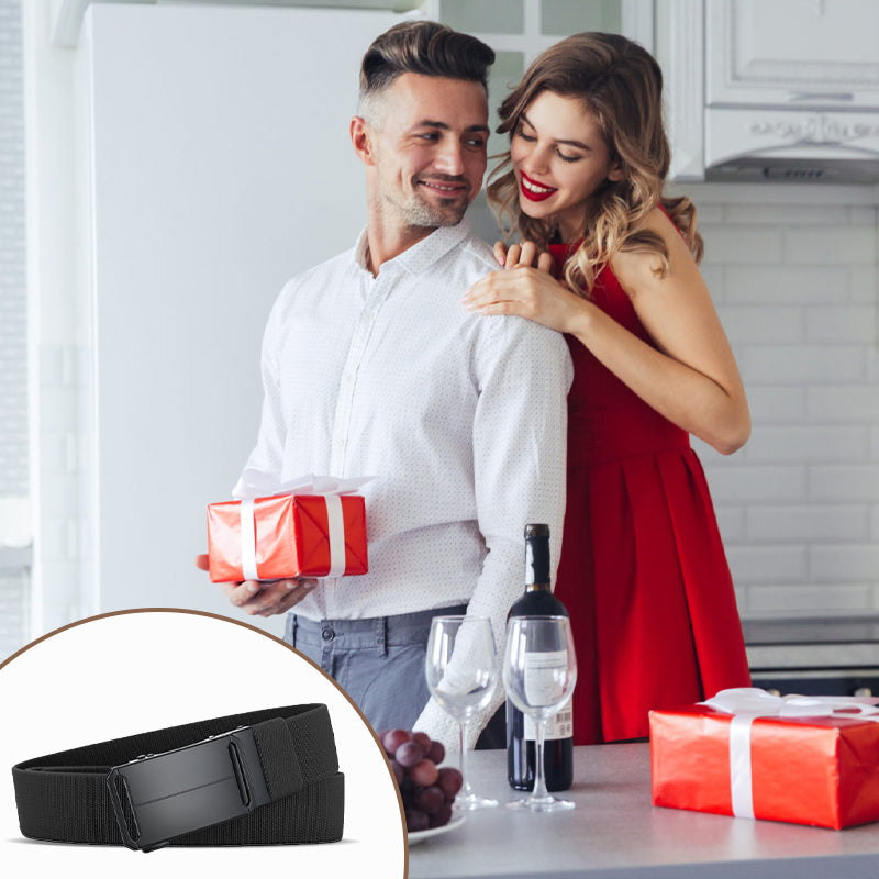 🔥Vente chaude🔥Ceinture extensible tendance multicolore sans perforation