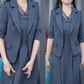 🎉Happy New Year! 50% OFF 🛍️Women’s Fashion Blazer and Sleeveless Dress 2 Piece Set