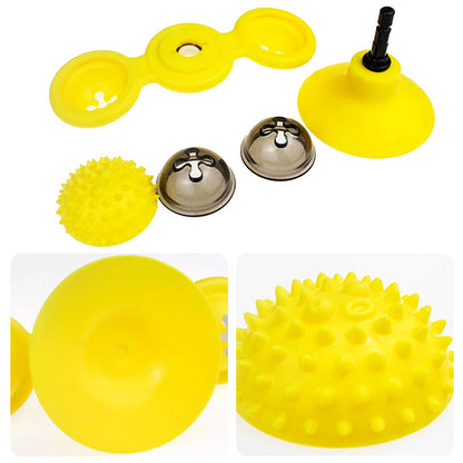 [pets gift] Rotary Windmill Cat Toys with Catnip