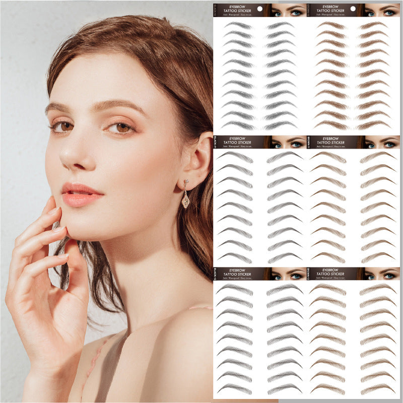 🎉Hot Sale 50% OFF 🛍️Long-Lasting 3D Waterproof Eyebrow Tattoo Sticker