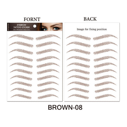 🎉Hot Sale 50% OFF 🛍️Long-Lasting 3D Waterproof Eyebrow Tattoo Sticker