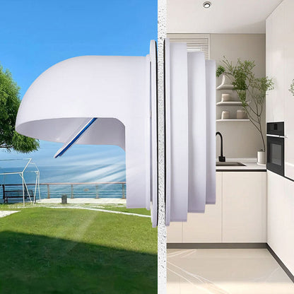 Through Glass Wall Range Hood Check Valve