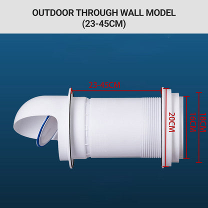 Through Glass Wall Range Hood Check Valve
