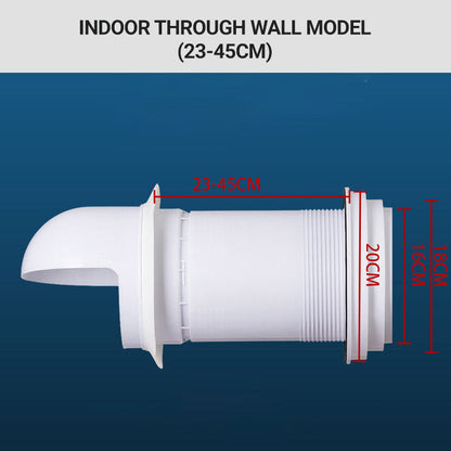 Through Glass Wall Range Hood Check Valve