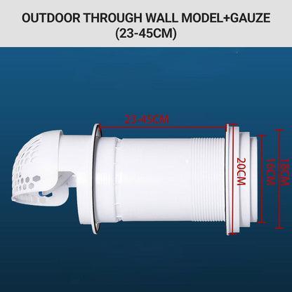 Through Glass Wall Range Hood Check Valve