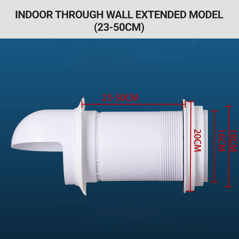 Through Glass Wall Range Hood Check Valve