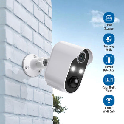 🎁 Hot Sale 49% OFF 🔥Solar Powered Surveillance Camera - WiFi Wireless IP Camera