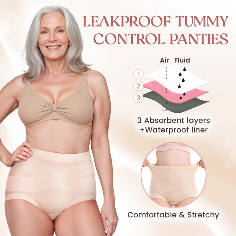 🌷🔥Buy 1 Get 1 Free💥Leakproof Tummy Control Lightweight Comfort Panties