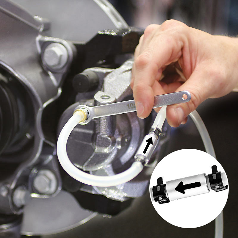 🔥Hot Sale🔥7-12mm Brake Bleeder Wrench Set with Silicone Hose（50% OFF）