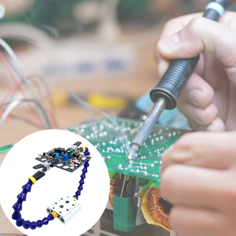 Multi-Arm Adjustable Soldering Helping Hands