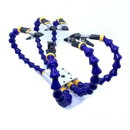 Multi-Arm Adjustable Soldering Helping Hands