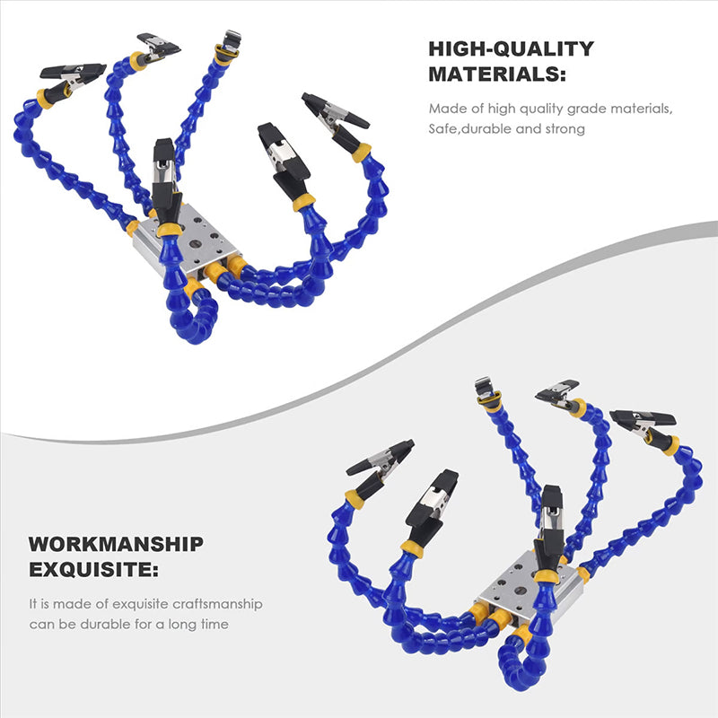 Multi-Arm Adjustable Soldering Helping Hands