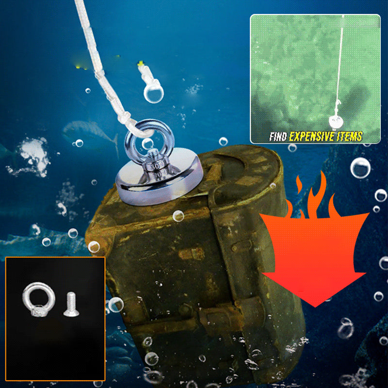 ⏳ Limited time 50% off! 💥Deep Water Magnetic Salvage Gold, Silver, Treasure, Coin Magnet Set（The more you buy, the higher the discount）